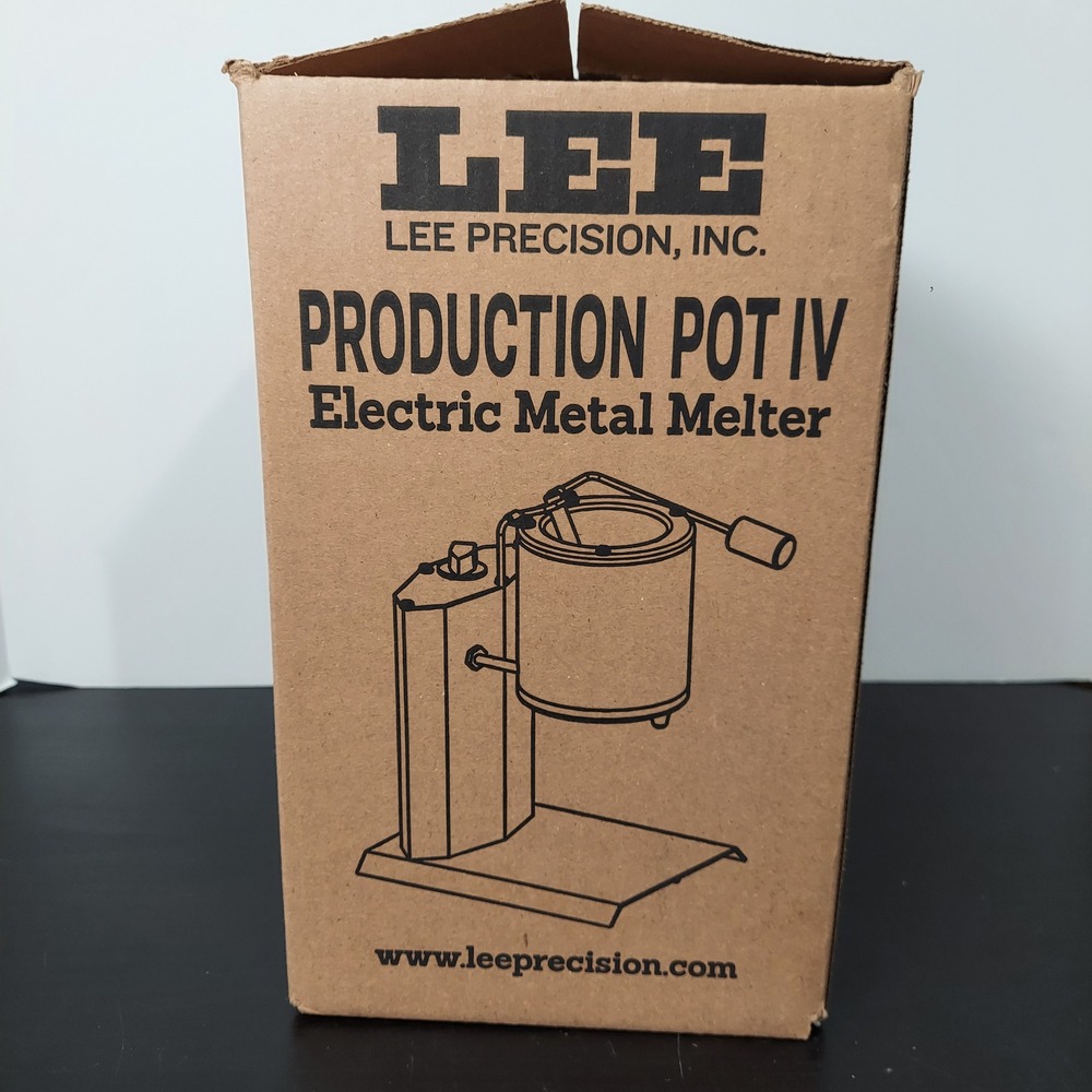 Lee Precision Production Pot IV Electric Metal Melter 120V 500W Lead Casting